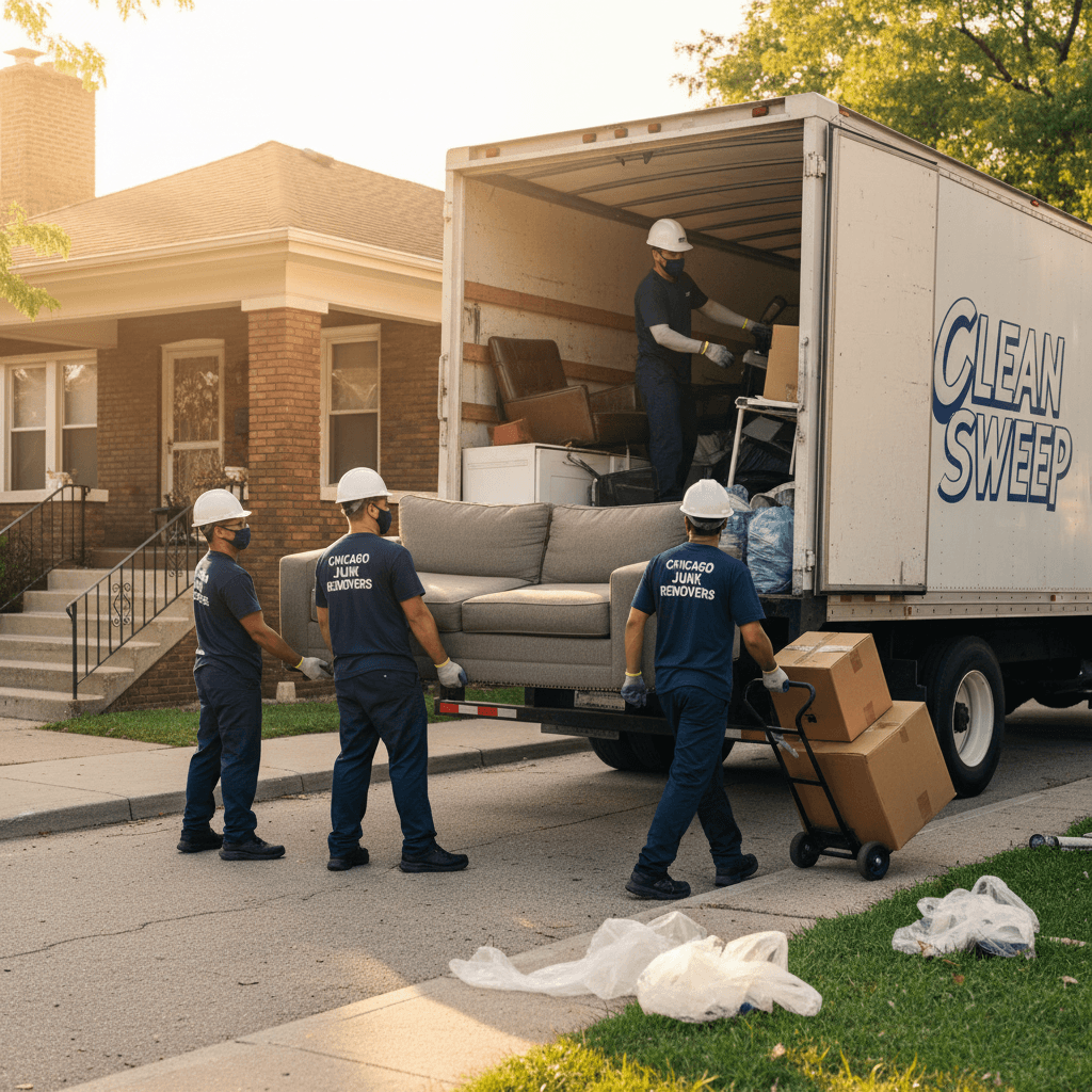 Residential junk removal in Chicago